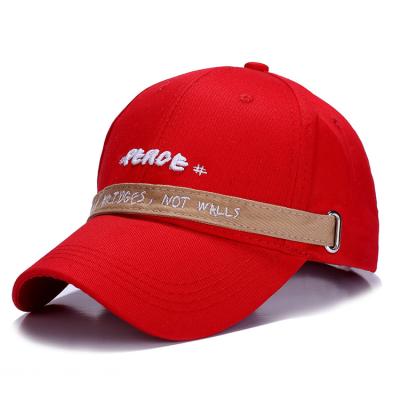 China NEW JOINT Letter Sports Custom Trucker Hat Sports Embroidery Baseball Cap 6 Panel Baseball Cap for sale