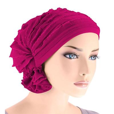 China Wholesale Muslim Bandana Turban Fashion Image Woman's Polyester Hat Turban HatsMuslim Turban Turban for sale