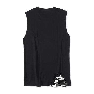 China Hot Selling QUICK DRY Cotton Mens Style Hip Hop Vest Plain Tank Tops For Men for sale