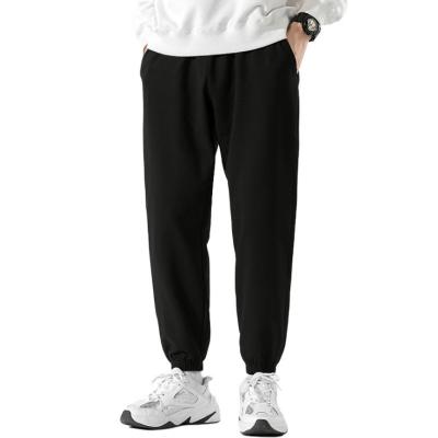 China Hot Sale Casual Anti-Wrinkle Anti-static Men's Drawstring Plus Size Sweatpants for sale