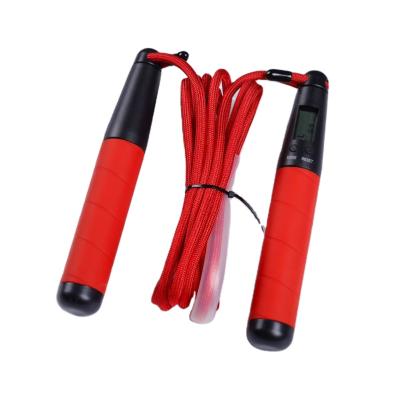 China Body Exercises High Quality Fitness Workout Weighted Handle Coated Steel Wire Speed ​​Jump Rope Adjustable Jump Rope for sale