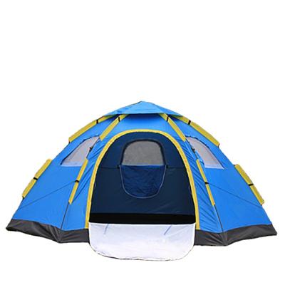 China UV-Resistant Outdoor Portable Waterproof Camping Tent Windproof Pop Up Tent Full Automatic Backpacking Instant Camping Family Dome Tent for sale