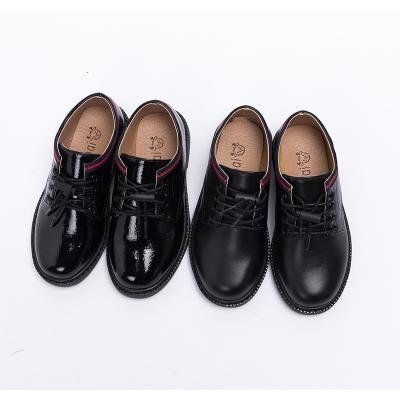 China Insulative 2020 children school leather shoes for boys and girls for sale