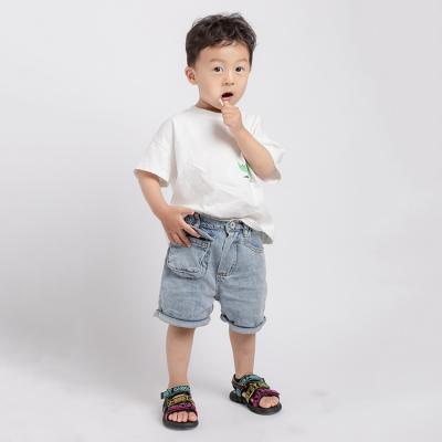 China Colorful Flat Deodorization Summer Children's Sandals Boys Fashion Shoes Children Girls Sandals for sale