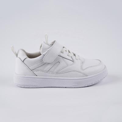 China Wholesale Price Kids Anti-slippery Big Bottom Thick Bottom Unique Teens School White Casual Shoes Fashion Style Walking Sneakers for sale