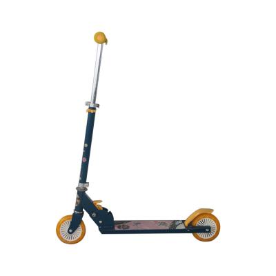 China PU Wheel Large Big / Plastic Two Wheel Foot Folding Pedal Kick Scooters For Adults Kids for sale