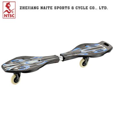 China PP/Aluminum/PU Factory Directly Selling Rolls Custom New Snake Wave Skateboard for sale