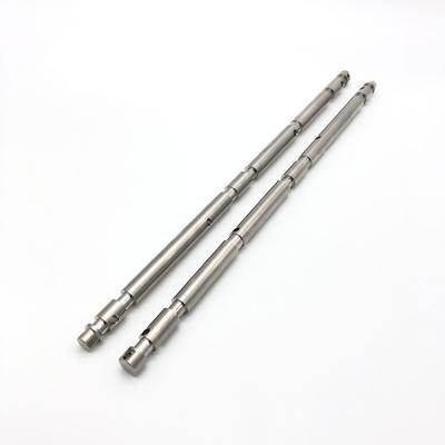 China Custom Precision Hardened Steel Small Steel Linear Shaft Polishing Stainless Steel Knurled Shaft for sale