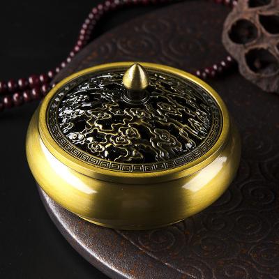 China Hot Selling Mini Portable Incense Burner High Quality Metal Chinese Incense Censer for sale