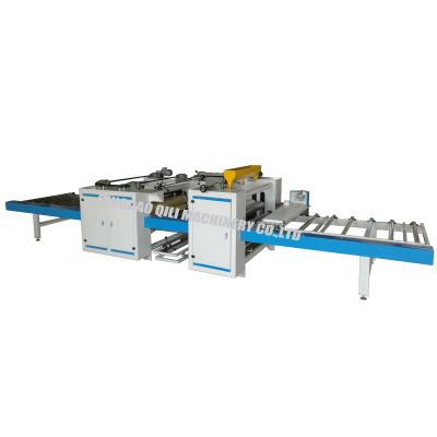 China Hotels Woodworking Double Side PVC Film Laminating Machine For Particleboard for sale