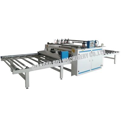 China Hotels PU Paper MDF Board Press Laminating Machine for sale