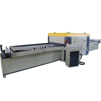 China Hotels Door Wood PVC Sheet Laminating Vacuum Membrane Shaper Hot Press Machine for sale