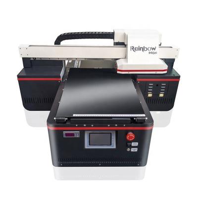 Китай 2020 high quality rainbow plastic RB-4060 plus UV flatbed printer machines digital plastic label A2 printing продается