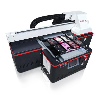 Китай Metal Rainbow UV Printer 40*30 Flat Bed Acrylic Plastic UV Printer with Surprise Price продается