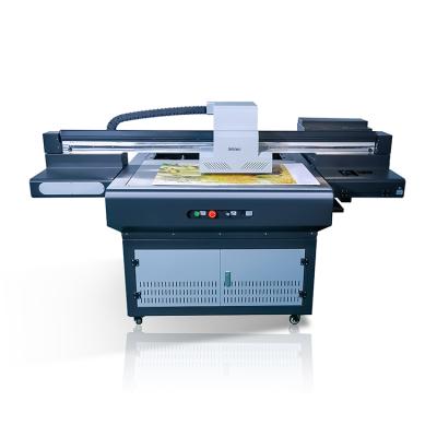 China Top Selling 2021 A1 100*75cm LED-UV Digital Metal Flatbed Printer For Printing Souvenirs And Gifts For Shops for sale