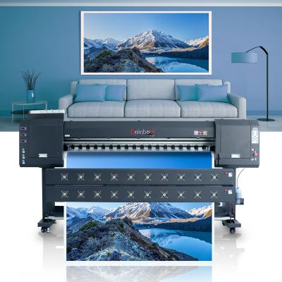 Chine 3.2m metal passport printer eco printing machine multifunctional led digital printer desktop vinyl solvent printer à vendre