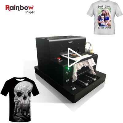 China Clothing Fabric Printing Machine Digital A3 Price Digital Printer For T-shirt à venda