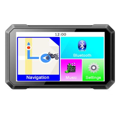 Chine navigation de GPS de moto de 512M 8GB 1.5W Bluetooth avec la caméra de secours 800mHZ à vendre