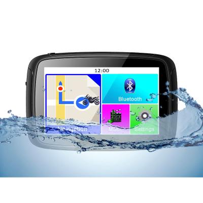 China 1000nits 512M 8GB Bluetooth GPS Navigation , 3000mAH Automobile GPS Navigator for sale