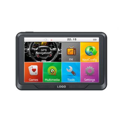 Chine 32bir 800MAH navigation de GPS de 5 pouces, navigation de voiture de 8GB 128MB Bluetooth à vendre