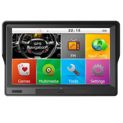 China DC5V 5000MAH 9 Inch GPS Navigation , 256M Truck GPS Navigator 8GB Flash for sale