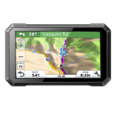 China IP67 DC24V Motorcycle GPS Navigator 7 Inch 2GB RAM WIFI Bluetooth for sale