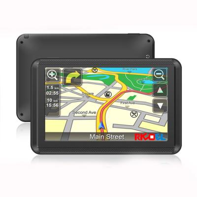 China Huivering 6,0 128M 4GB GPS Draagbare Navigator 5 Duim 800MHZ voor Auto Te koop