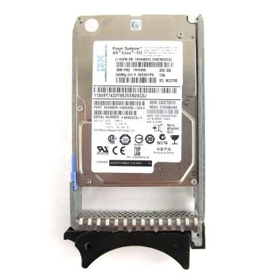 China Hdd 74Y6496 74Y6486 300GB 15K RPM SAS SFF-1 6Gbps 2.5 Inch Internal Hard Disk For P Series Servers for sale