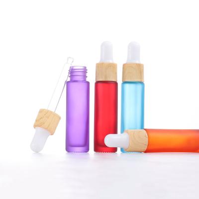 China 2022 New Cosmetic Bamboo Cosmetic Container Bottle Wholesale Cosmetic Dropper Bottle Bamboo for sale