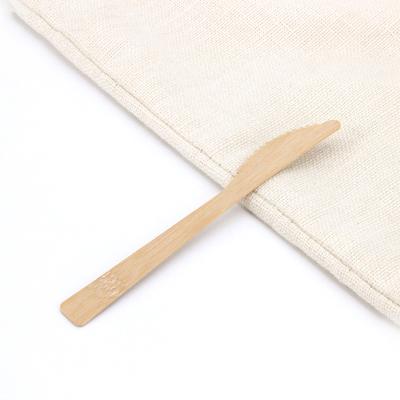 China Amazon Hot Selling Disposable Eco-friendly Bamboo Cutlery Set For Camping Disposable Household Products Bamboo Cutlery for sale