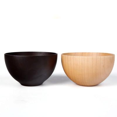 China Sustainable Wholesale Bamboo Bowl Salad Bowl Biodegradable Natural Bamboo Bowl for sale