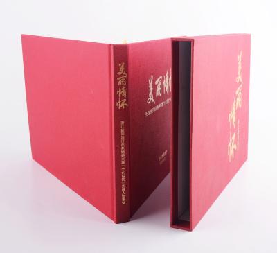 China Hot Sale Eco-friendly Quality Corporate Brochure Printing Factory Atlas Customized Hardcover Book Album for sale