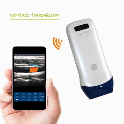 China Pocket Linear Ultrasound Wireless Doppler Sonostar Abdomen L5C Color Probe for sale