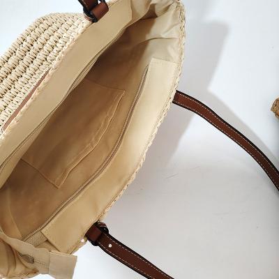 China Tassel Straw Bag Beach Bag Handmade High Quality Summer Minimalism for sale