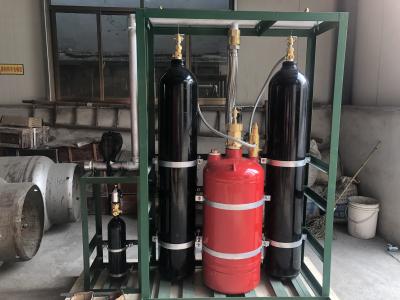 China tipo agente limpio Fire Suppression System FM200 del flujo de pistón de 90Ltr 120Ltr 245Ltr en venta