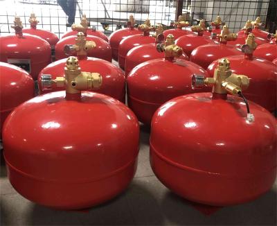 China cilindro do sistema extinguindo de 1.6Mpa FM 200 sem resíduo para a sala da bateria à venda