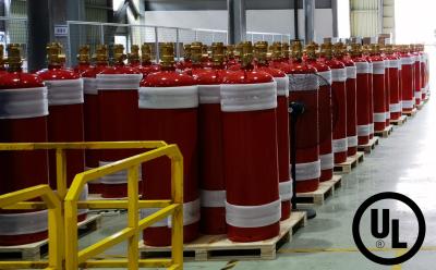 中国 Automatic FM200 Fire Suppression System No Pollution For Archives 販売のため