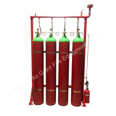 China Argonite IG100 Inert Gas Fire Suppression System With Flame Detection 200-300 Bar 10-50°C for sale