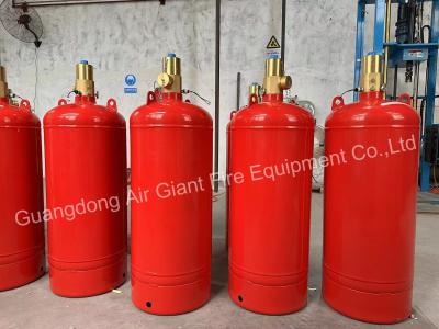 China Cylinder For Enclosed Flooding FM200 Fire Suppression System  Without Pollution For Battery Room for sale