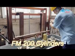 cylinder for high-quality fm200 fire suppression system battery room