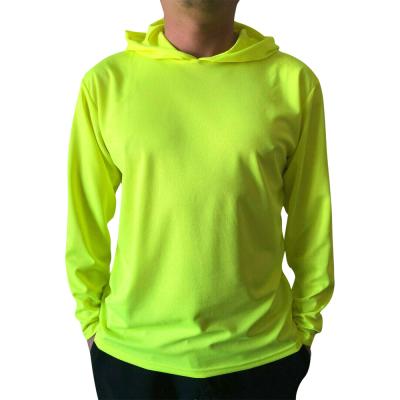 China SMASYS Fluo Color Men Hoodies QUICK DRY Safety Customize Hi Vis Hoodie for sale