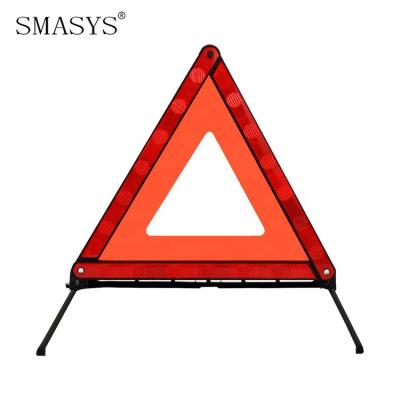 China Traffic Safety Workplace Safety SMASYS Retail Car Safety Emergency Reflecting Warning Triangle for sale