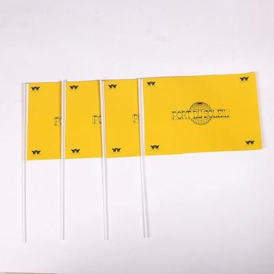 China Competitive Price Portable Product Paper Hand Held Signal Flag for sale