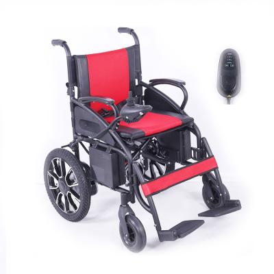 China Unisex Disabled Product Foldable Portable Electric Wheelchair for sale