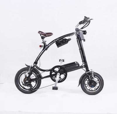 China Electric tire unisex powerful fat bike lithium battery small foldable bicycle for sale