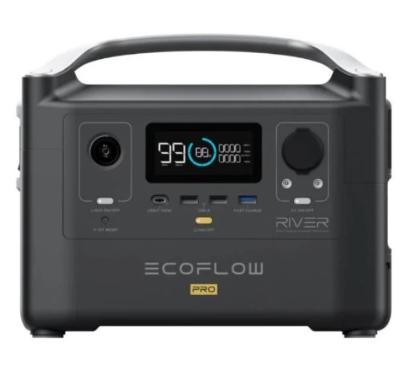 China 576Wh Max Fast Charging Support ECOFLOWRIVER Power Station 600W Portable Backup Lithium Battery For Outdoor Camping for sale