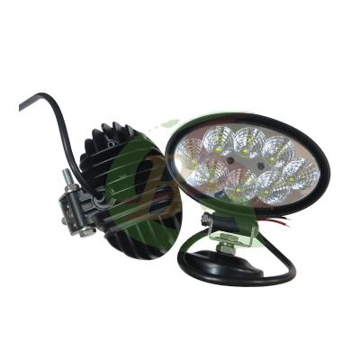 China Durable Hot Sale Can Wholesale Auxiliary Equipment 24W Outdoor Oval Car Light Forklift Auxiliary Light for sale