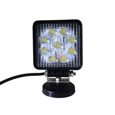 China Durable High Quality B27W EMC Square Engineering Agricultural Work Light Led Vehicle Mounted Work Light for sale