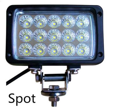 China 45W China Hot Sale Motorcycle Light 45W Square LED Car Work Light for sale