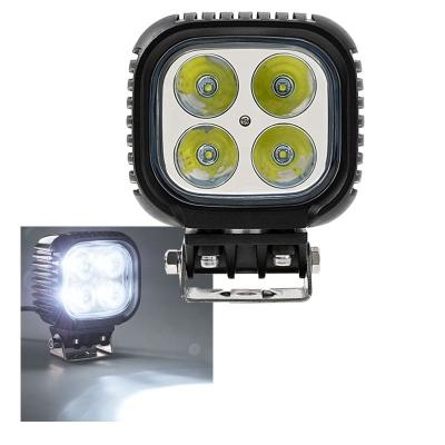 China Diecast Aluminum+PC 40W LED Light 5 Inch Square 40W LED Spot ATV Tractor LED Work Light for sale